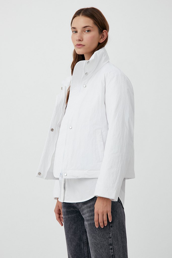 Куртка утепленная с воротником-стойкой, Модель FAB110193, Фото №3