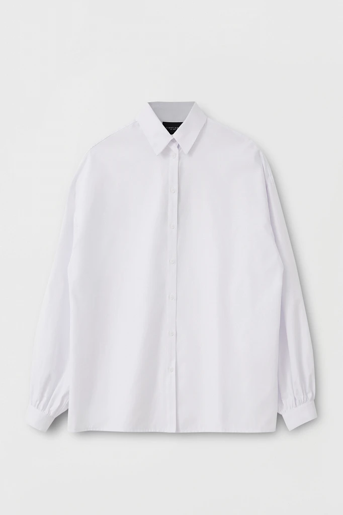 Рубашка женская oversize с объемными рукавами, Модель FAB110114, Фото №7