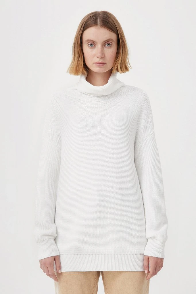 Свитер женский oversize прямого силуэта, Модель FAB111105, Фото №1