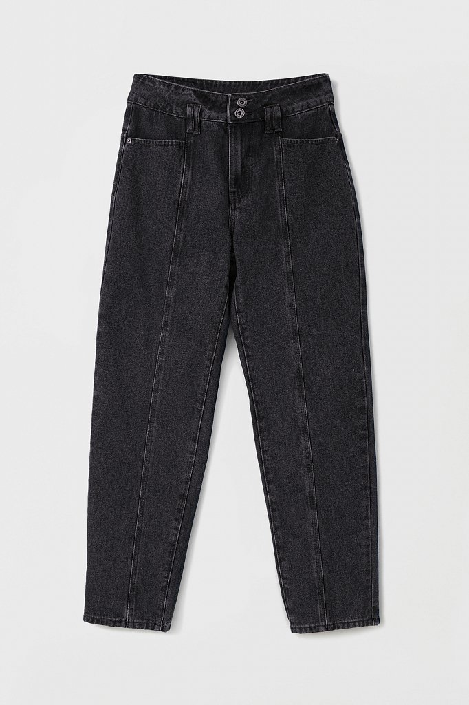 Джинсы женские tapered fit, Модель FAB15012, Фото №6
