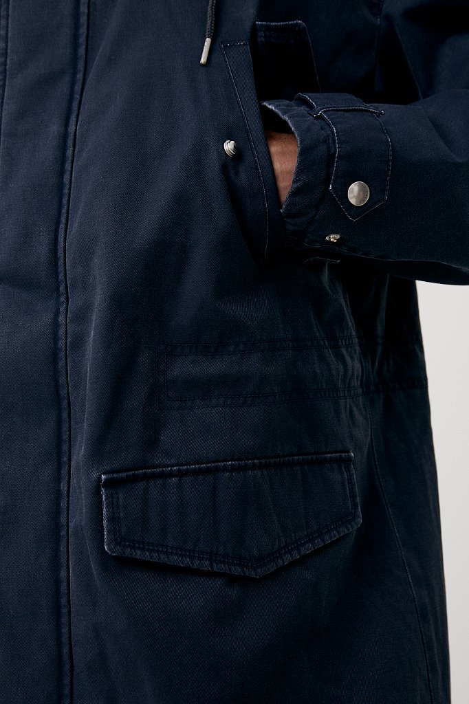 Пальто мужское oversize силуэта, Модель FAB21026, Фото №8