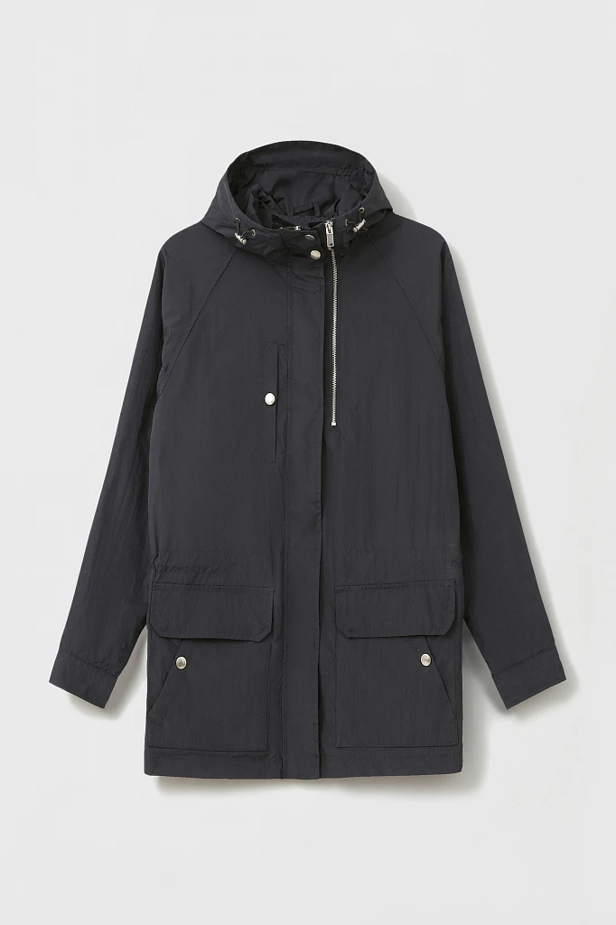 Ветровка женская oversize c резинкой на талии, Модель FAB110198, Фото №7