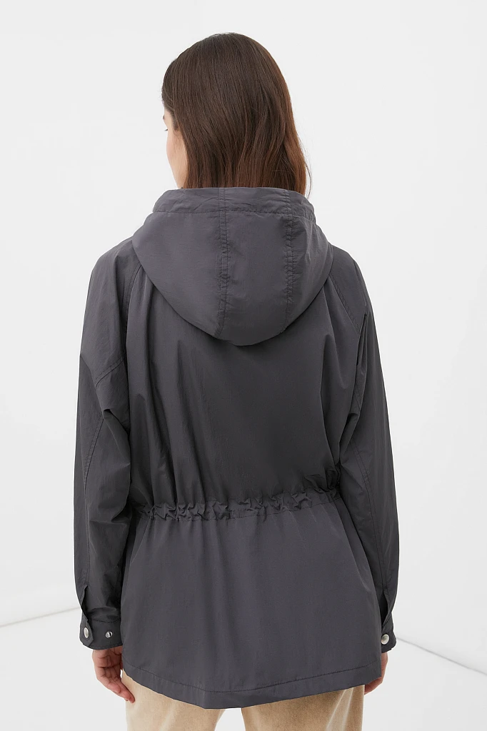 Ветровка женская oversize c резинкой на талии, Модель FAB110198, Фото №4