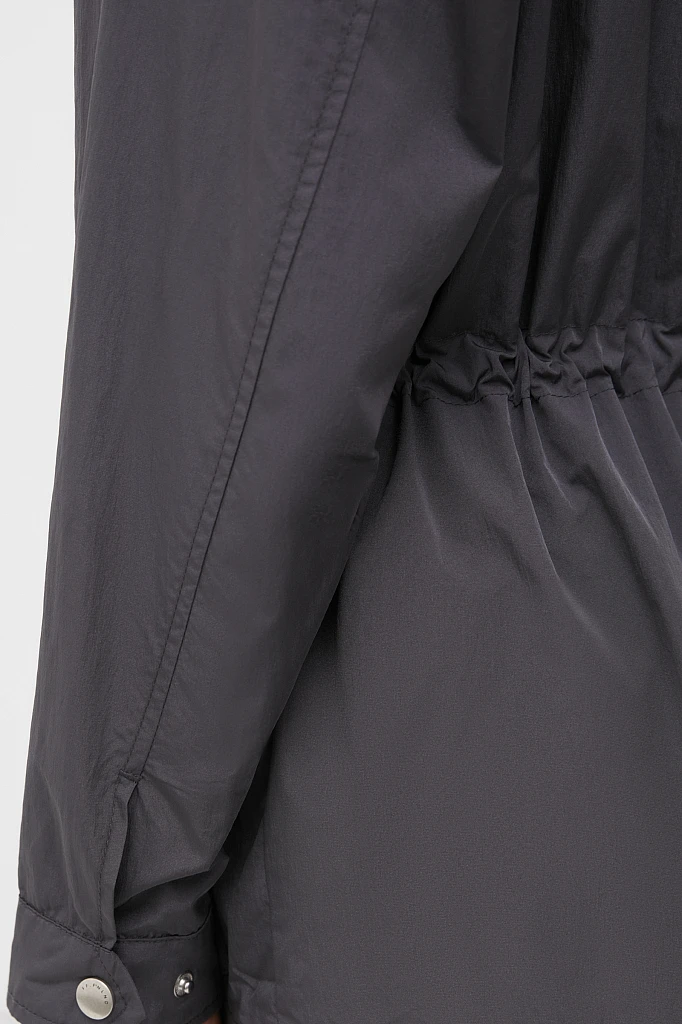 Ветровка женская oversize c резинкой на талии, Модель FAB110198, Фото №6