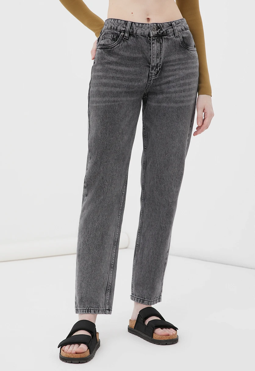 Джинсы straight fit женские, Модель FAB15006, Фото №2