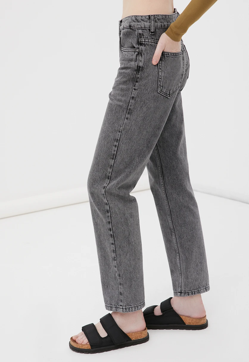 Джинсы straight fit женские, Модель FAB15006, Фото №3