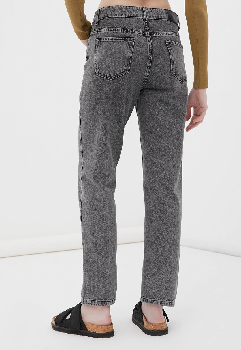 Джинсы straight fit женские, Модель FAB15006, Фото №4
