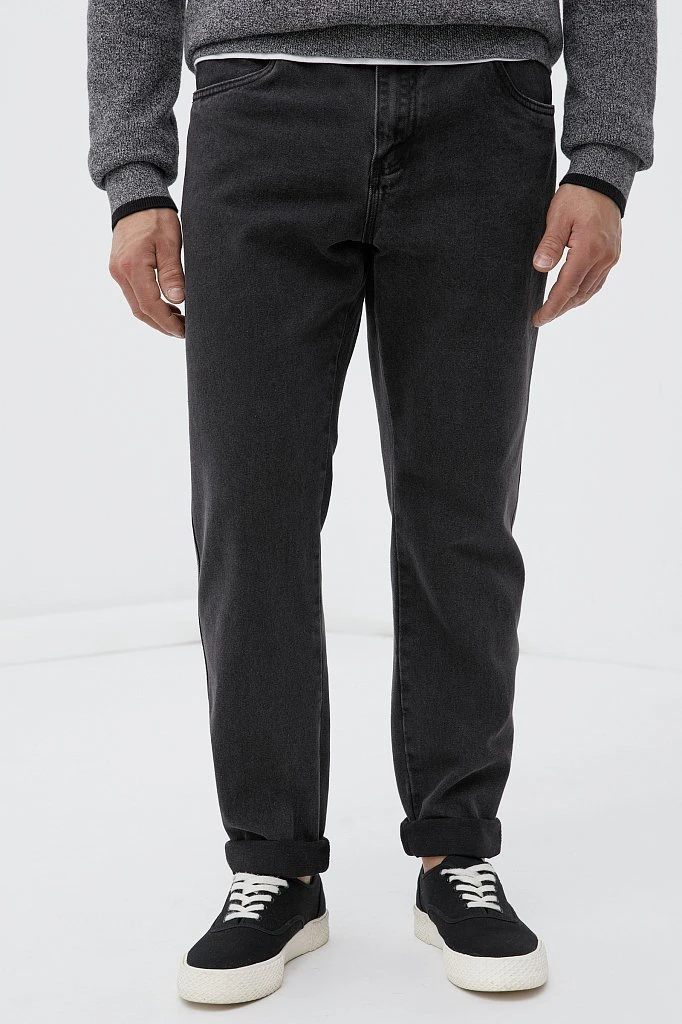 Джинсы tapered fit мужские, Модель FAB25006, Фото №2