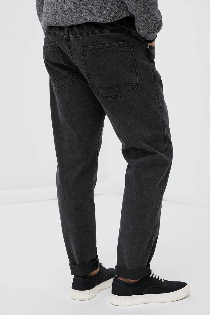 Джинсы tapered fit мужские, Модель FAB25006, Фото №4