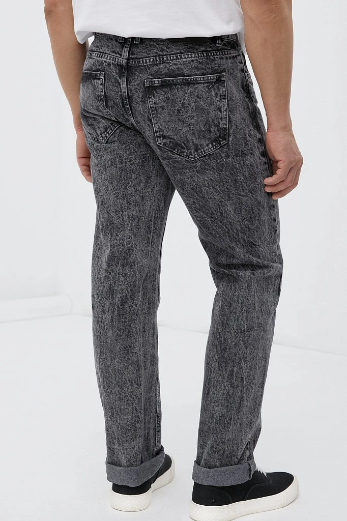 Джинсы straight fit мужские, Модель FAB25009, Фото №4