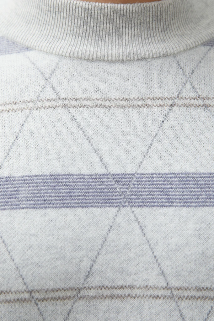 Джемпер вязаный из шерсти, Модель FAB21104, Фото №6
