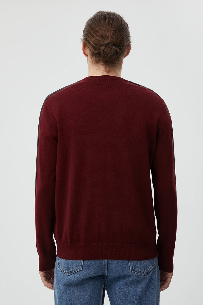 Джемпер вязаный из хлопка, Модель FAB21126, Фото №3