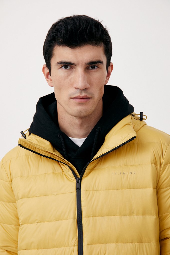 Базовая куртка на натуральном пуху, Модель FAB21012, Фото №6