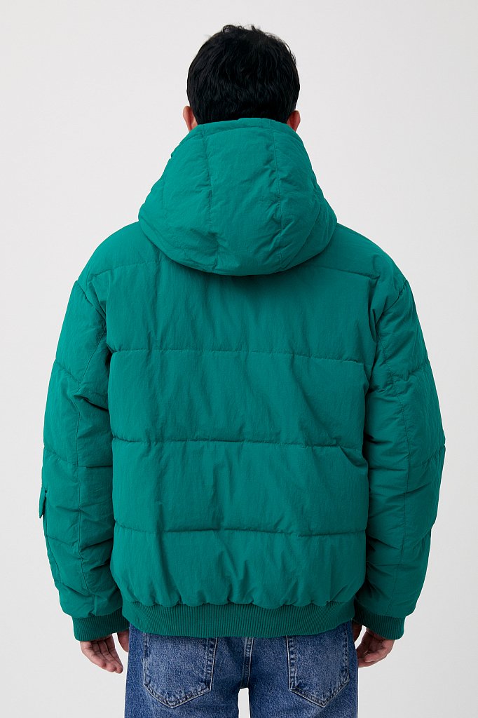 Куртка утепленная с капюшоном, Модель FAB21041, Фото №6