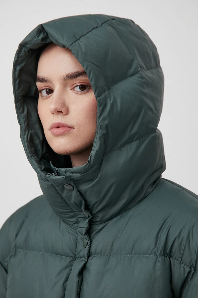 Пальто утепленное широкого силуэта, Модель FAB11046, Фото №5