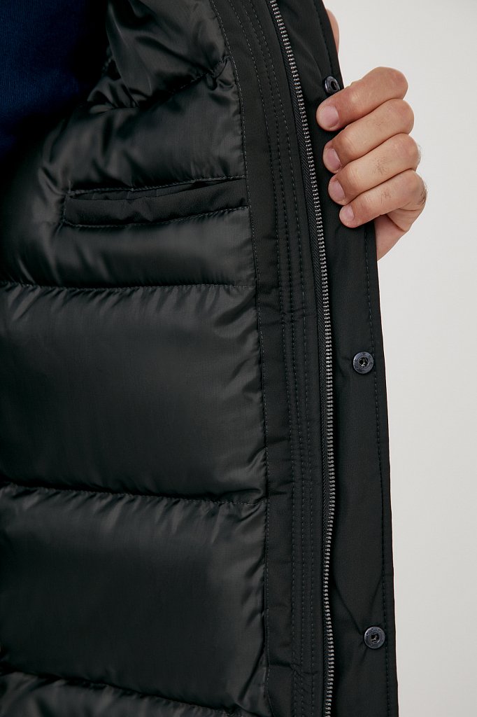 Удлиненная куртка в стиле casual, Модель FAB210107C, Фото №4