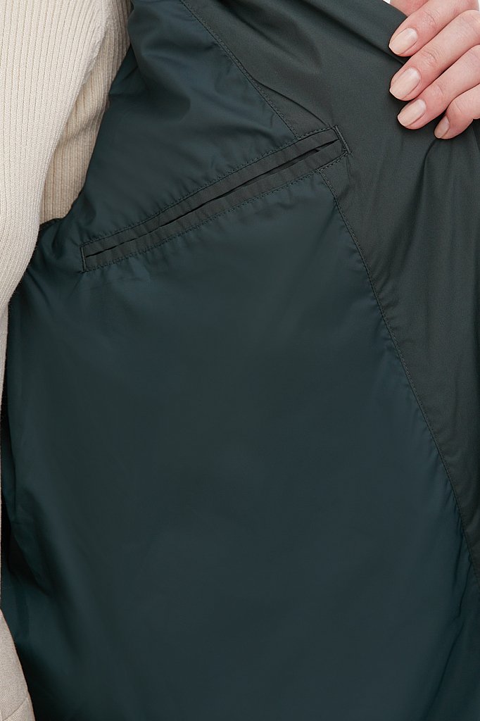 Куртка утепленная прямого силуэта, Модель FAB110137, Фото №5