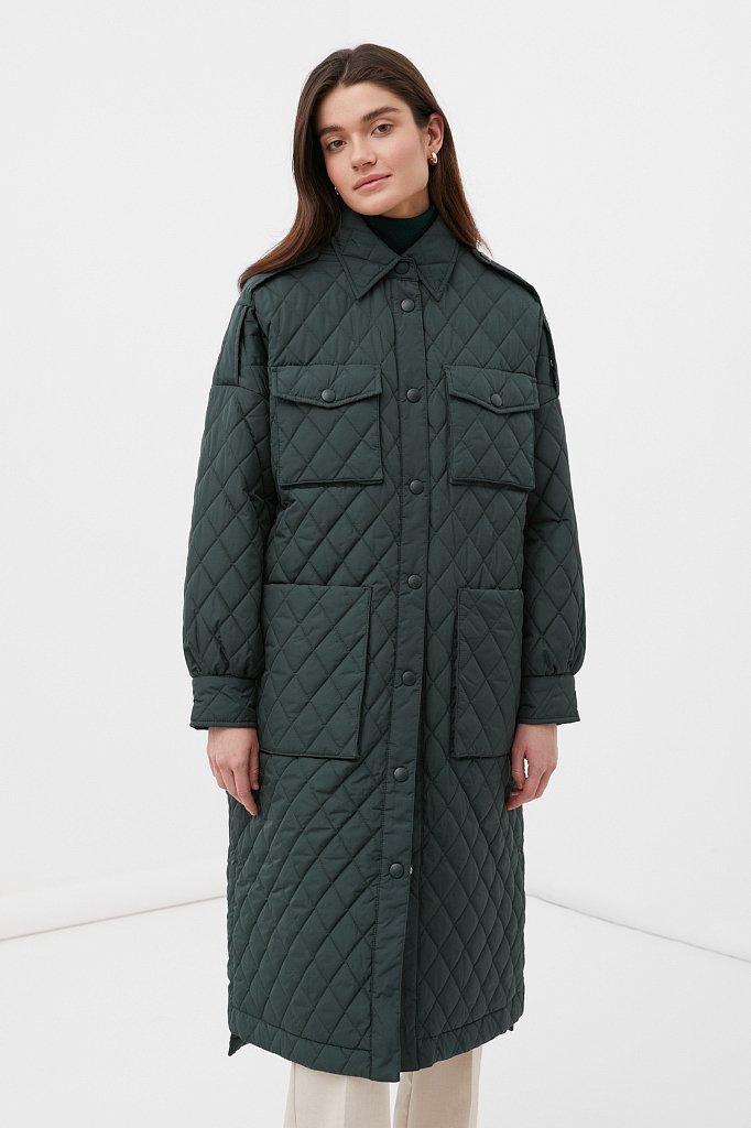 Пальто женское, Модель FAB110138, Фото №1