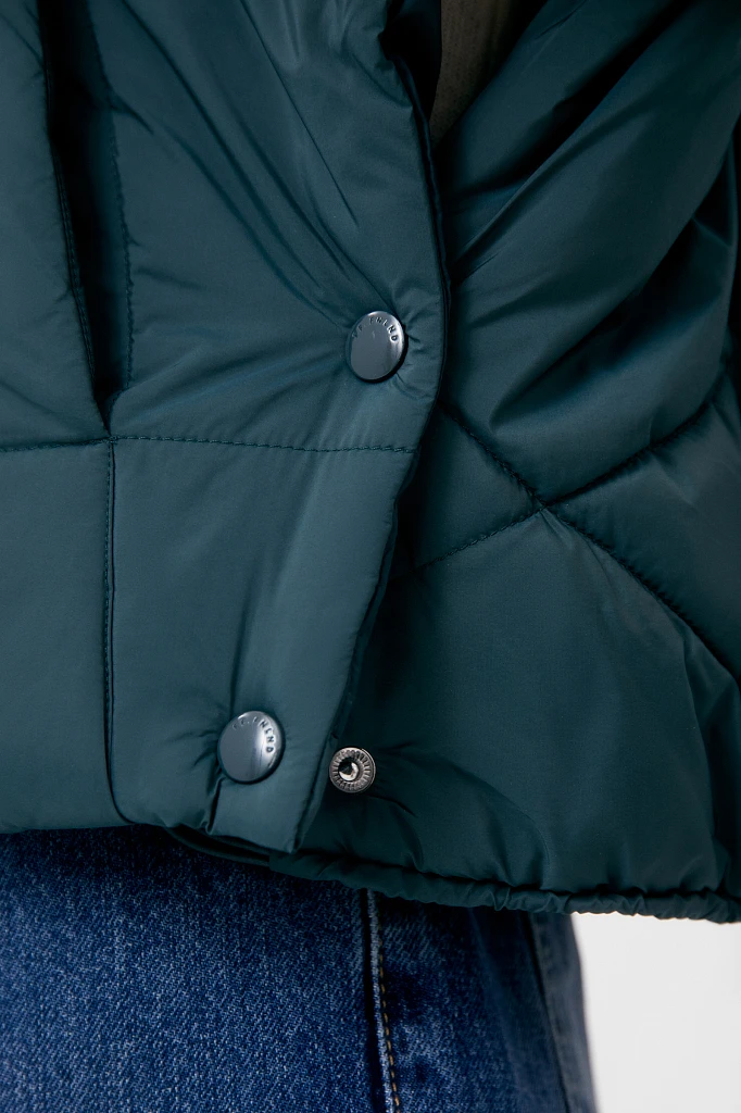 Укороченный женский жилет фасона oversize, Модель FAB110110, Фото №5