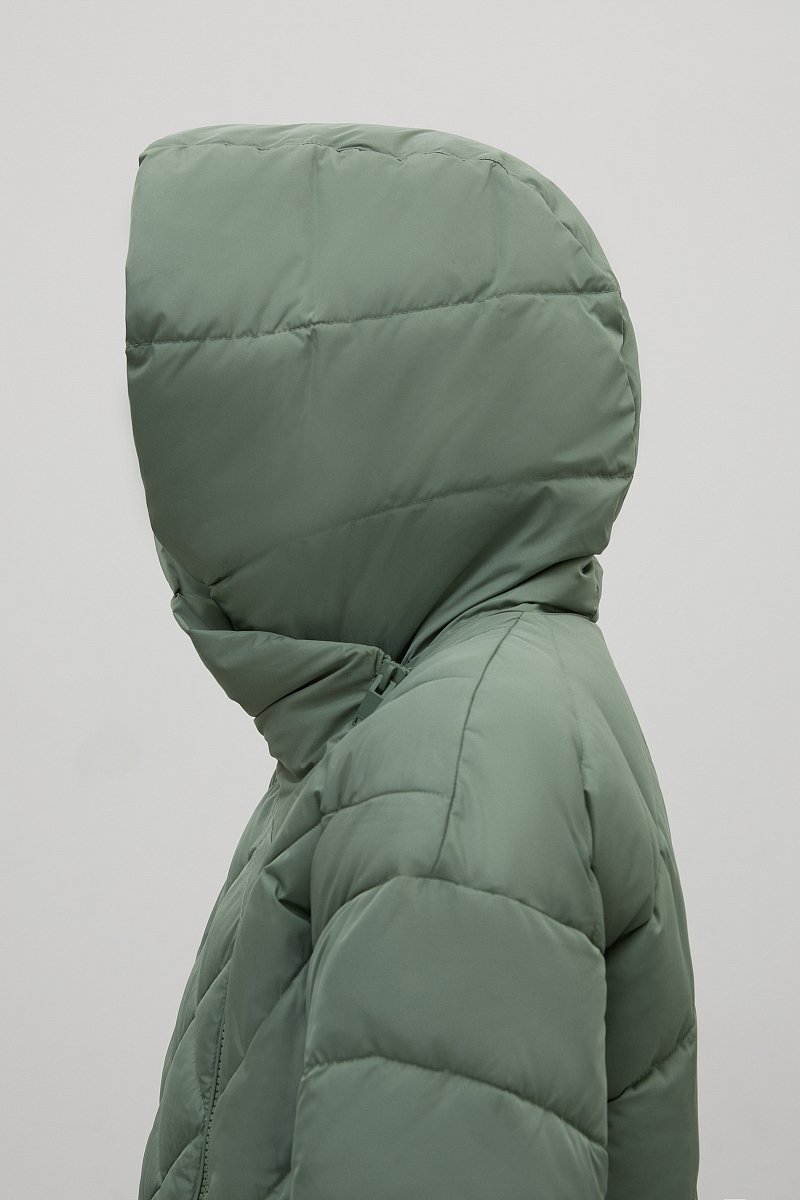 Утепленная женская куртка прямого силуэта, Модель FAB110223, Фото №8