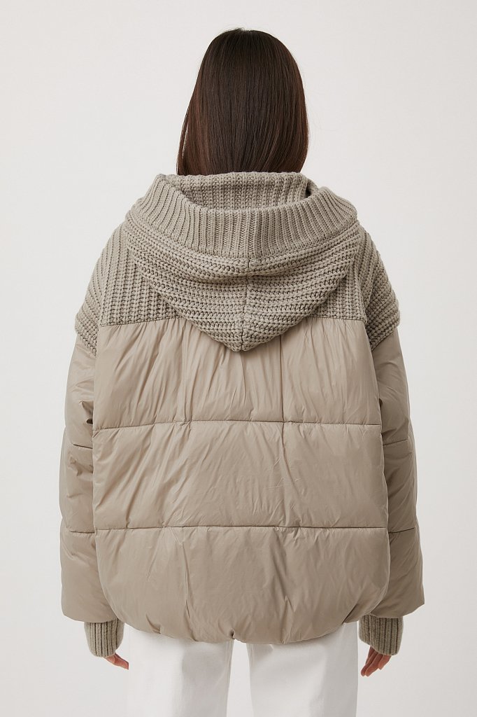 Демисезонная женская куртка с утеплителем, Модель FAB110141, Фото №5