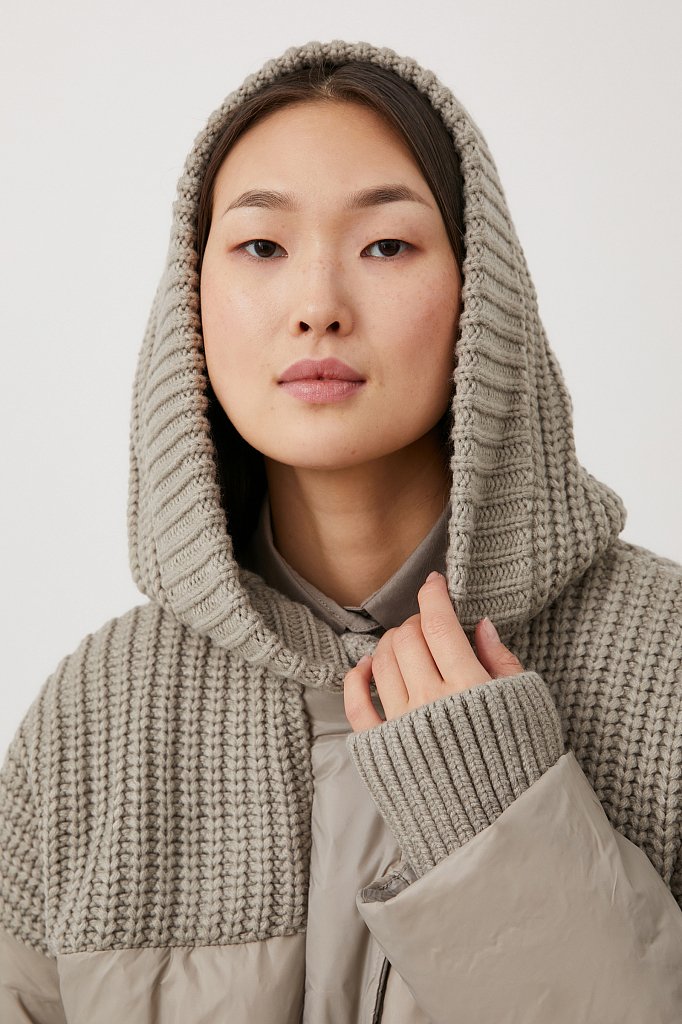 Демисезонная женская куртка с утеплителем, Модель FAB110141, Фото №7
