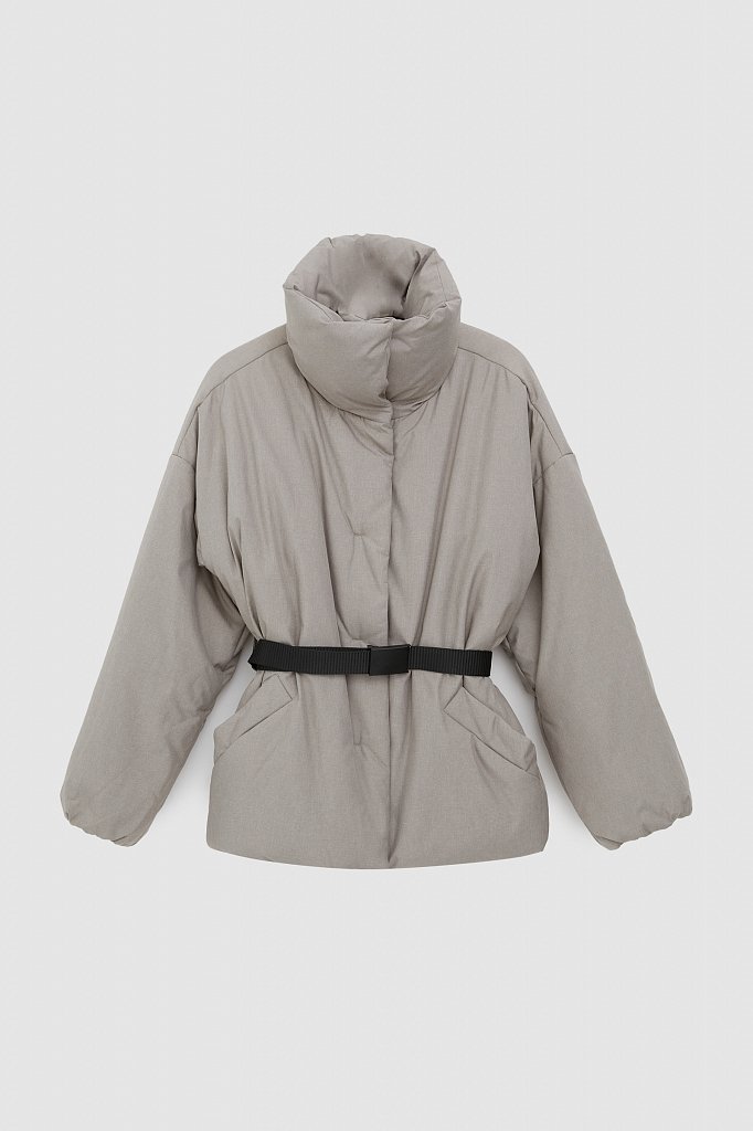 Куртка утепленная с воротником-стойкой, Модель FAB11027, Фото №7