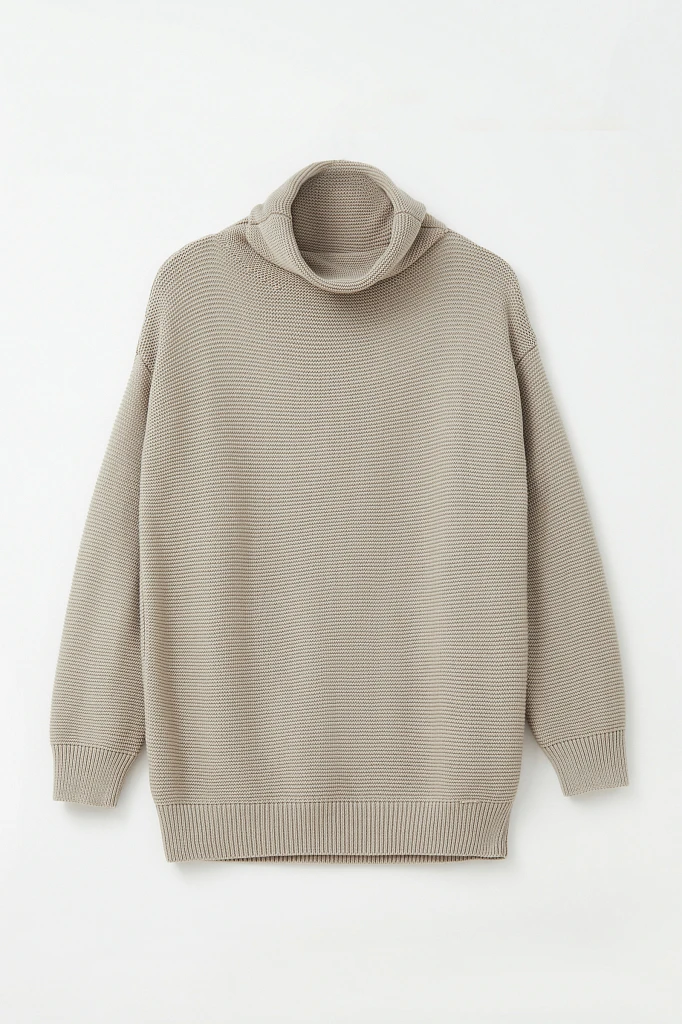 Свитер женский oversize прямого силуэта, Модель FAB111105, Фото №7
