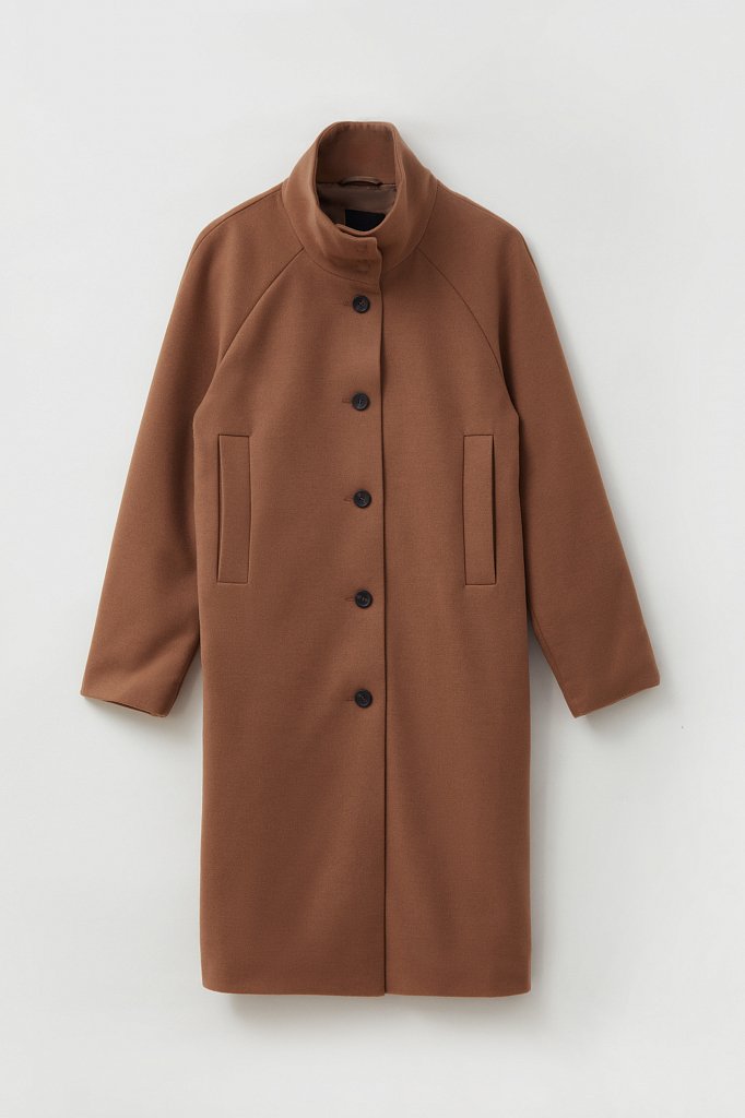 Драповое женское пальто, Модель FAB110209, Фото №7