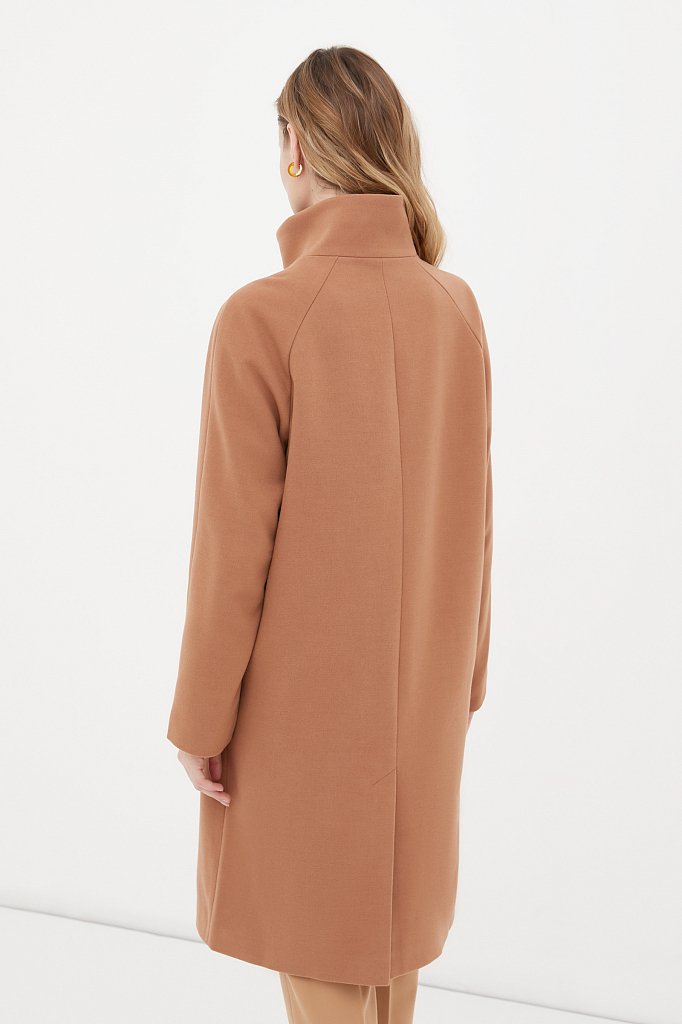 Драповое женское пальто, Модель FAB110209, Фото №4