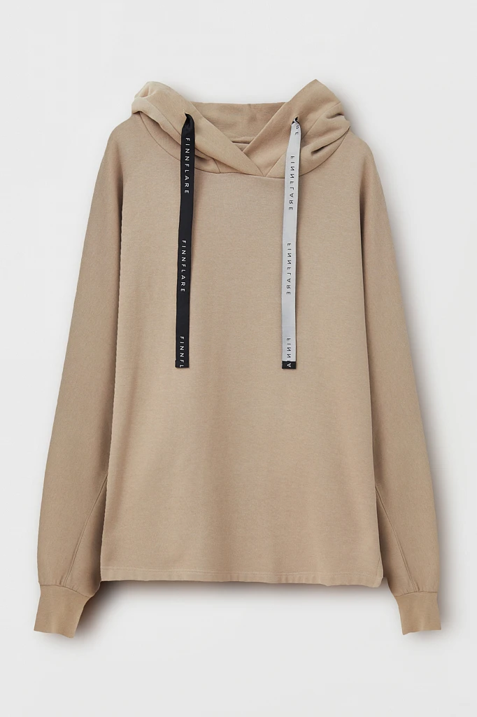 Худи женское oversize с рукавом 