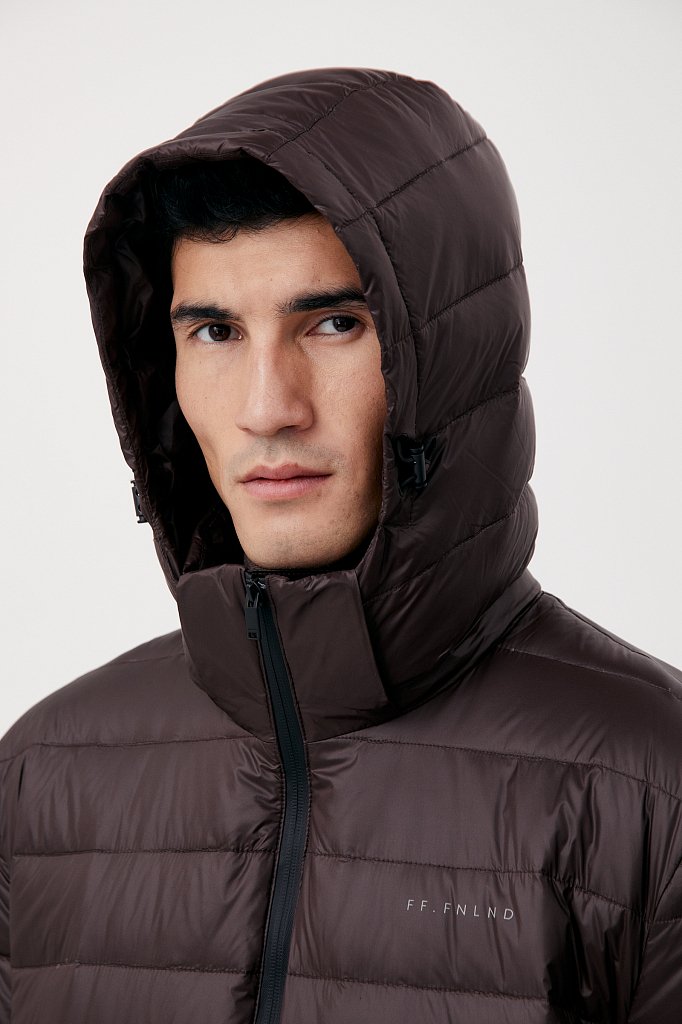 Базовая куртка на натуральном пуху, Модель FAB21012, Фото №6