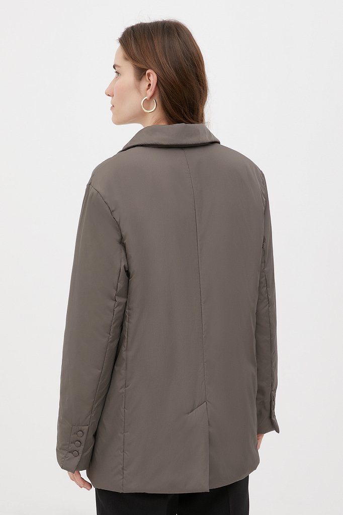 Куртка утепленная прямого силуэта, Модель FAB110137, Фото №4