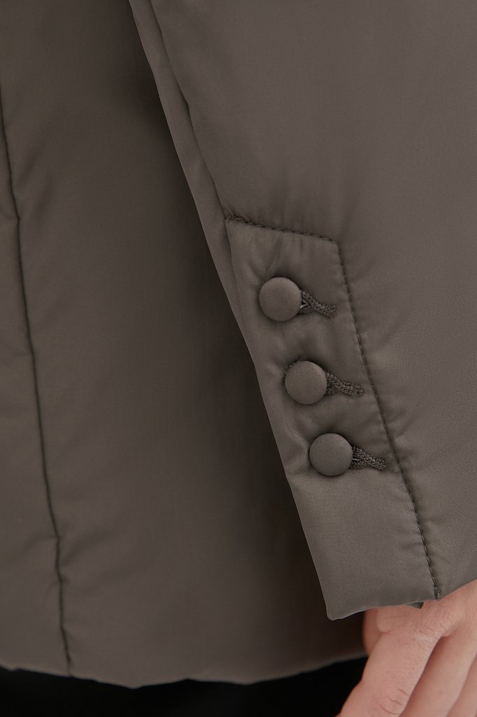 Куртка утепленная прямого силуэта, Модель FAB110137, Фото №6