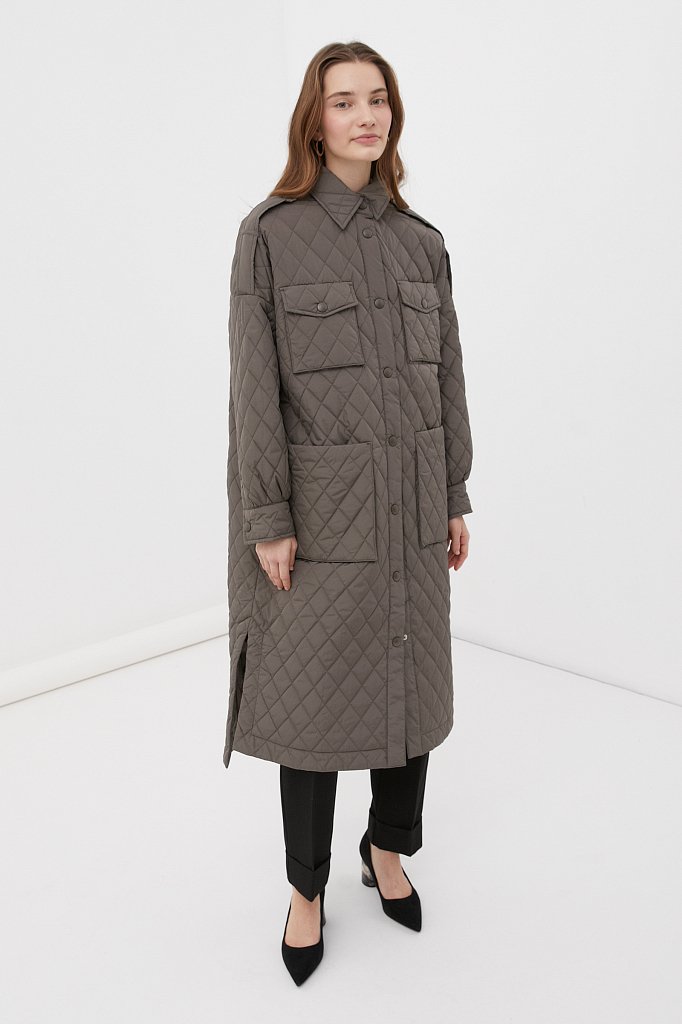 Пальто женское, Модель FAB110138, Фото №2