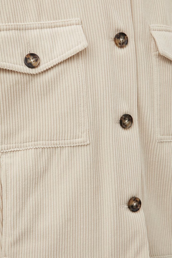Куртка утепленная силуэта трапеция, Модель FAB11057, Фото №7