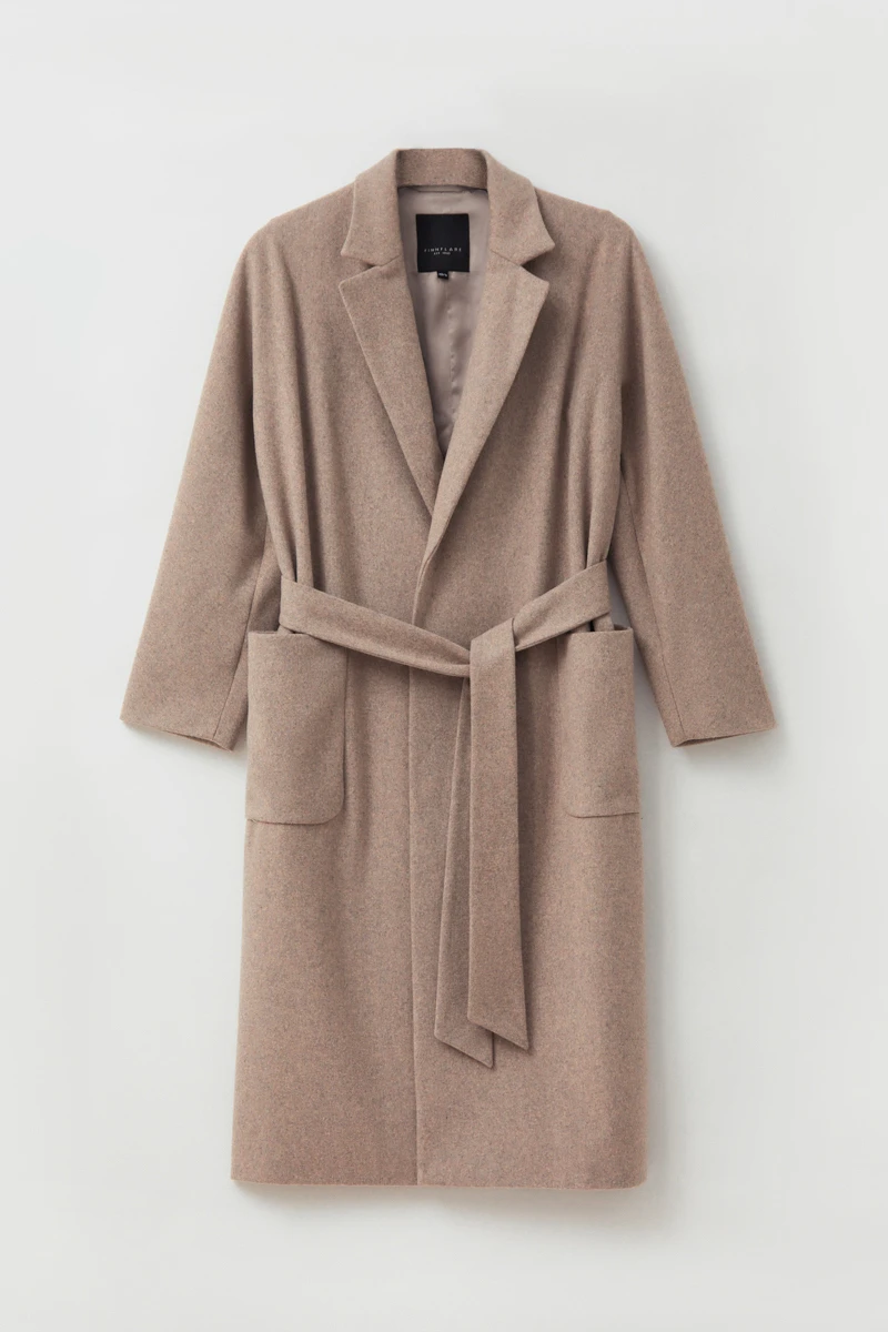oversize пальто женское с шерстью, Модель FAB11090, Фото №7