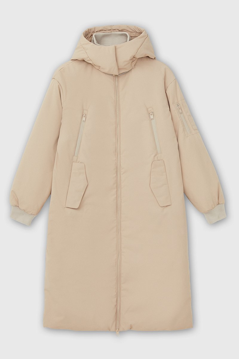 Утепленное пальто, Модель FAB11008, Фото №9