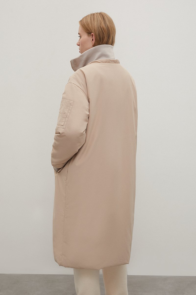 Утепленное пальто, Модель FAB11008, Фото №5