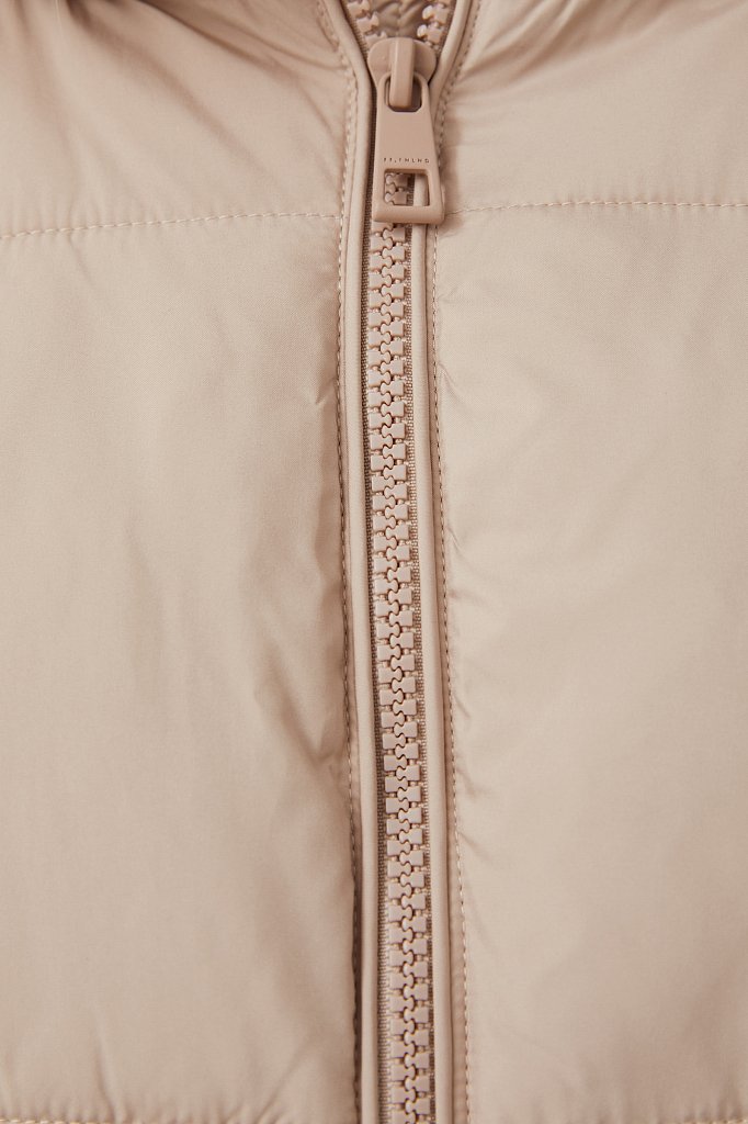 Пальто утепленное силуэта трапеция, Модель FAB110151, Фото №7