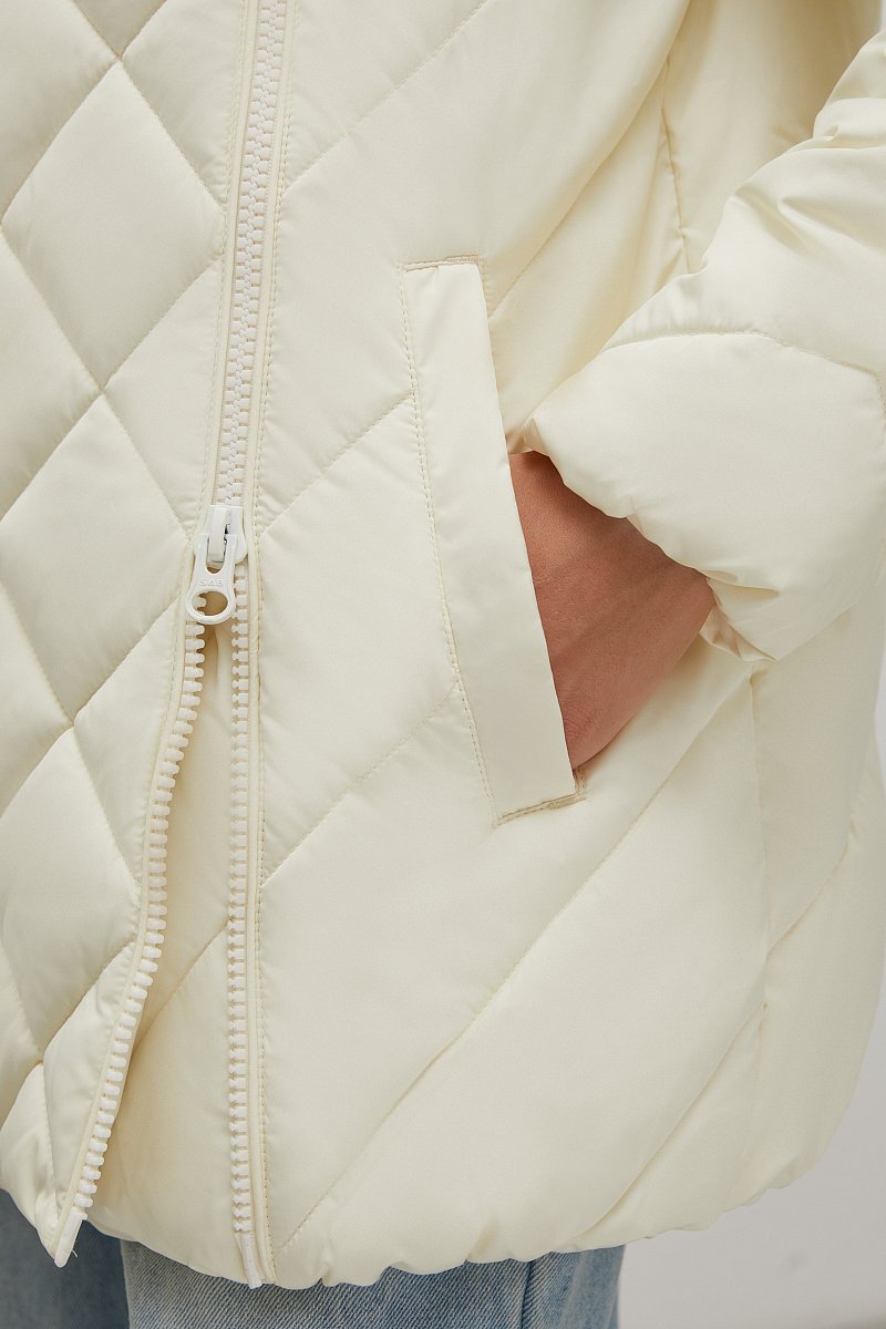 Утепленная женская куртка прямого силуэта, Модель FAB110223, Фото №6