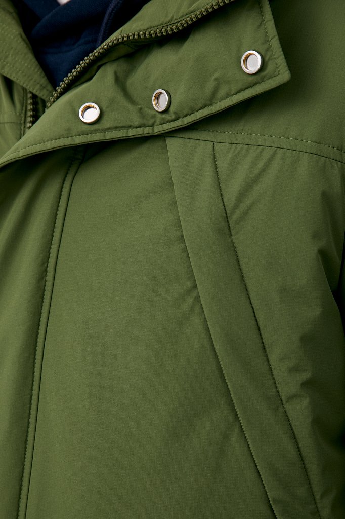 Куртка утепленная прямого силуэта, Модель FAB21046, Фото №7