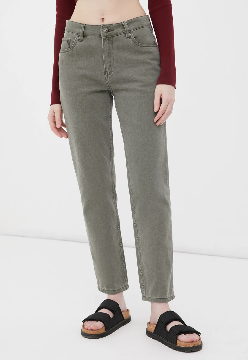 Джинсы straight fit женские, Модель FAB15006, Фото №2