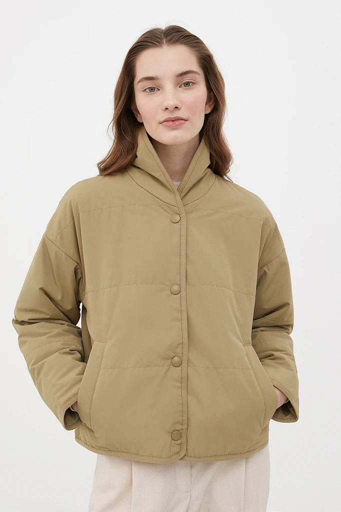 Пуховик в стиле casual, Модель FAB110196, Фото №1