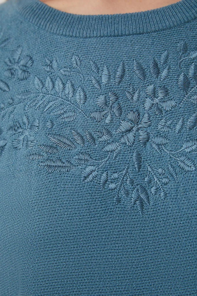 Джемпер вязаный с кашемиром, Модель FAB11129, Фото №6