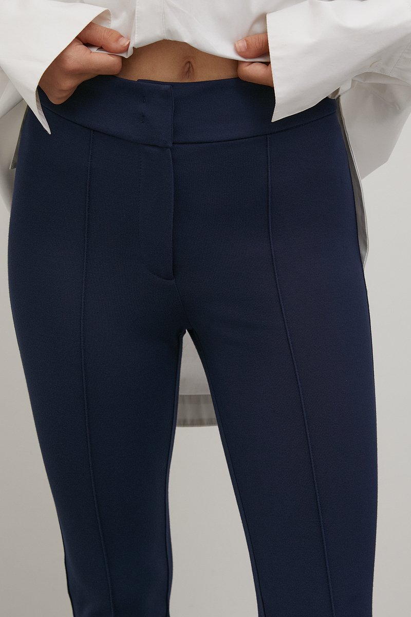 Трикотажные брюки-дудочки, Модель FAC110111, Фото №3