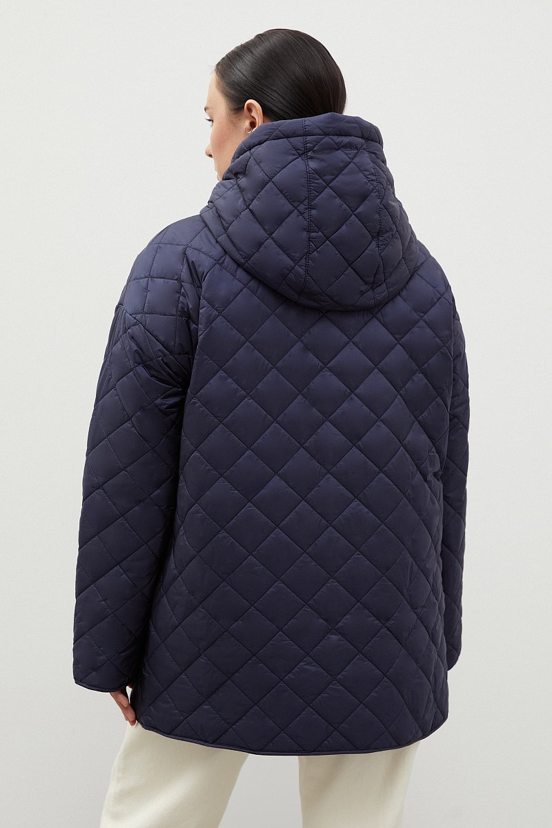 Утепленная куртка со съемным капюшоном, Модель FAC11097B, Фото №5