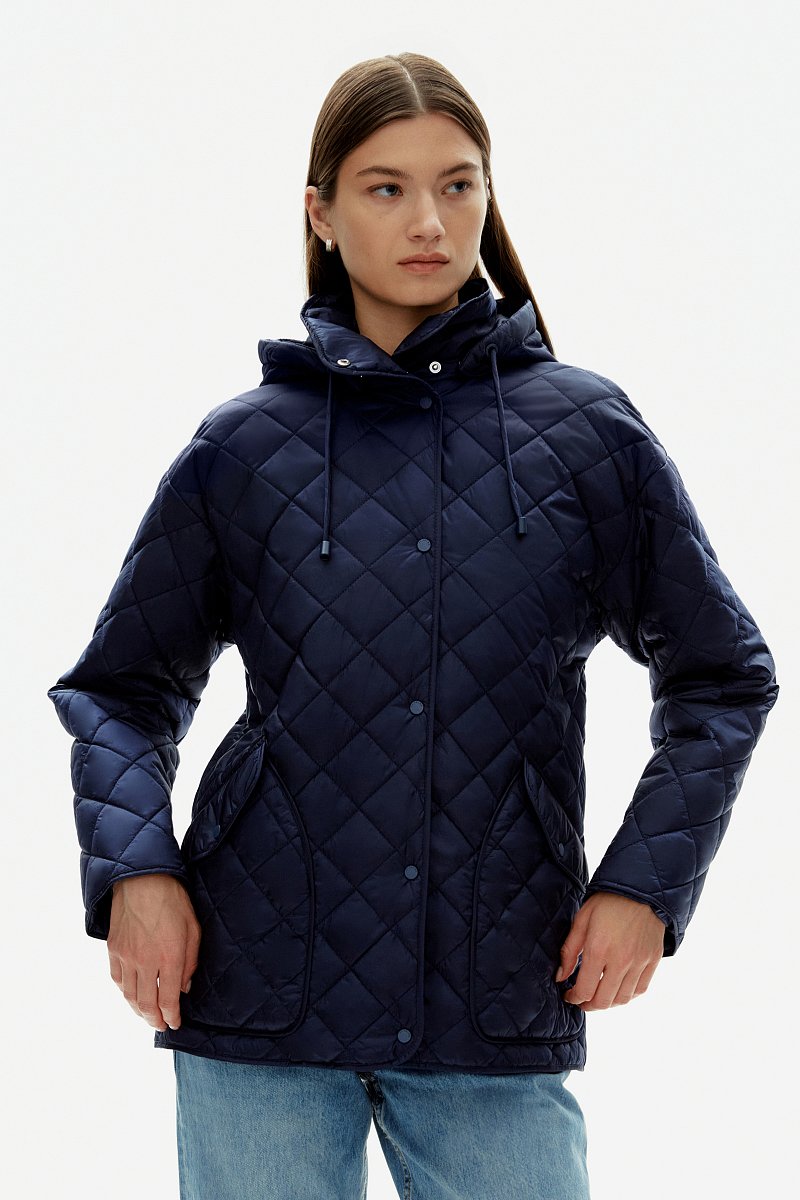 Утепленная куртка со съемным капюшоном, Модель FAC11097, Фото №1