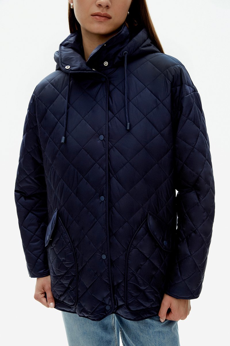 Утепленная куртка со съемным капюшоном, Модель FAC11097, Фото №3