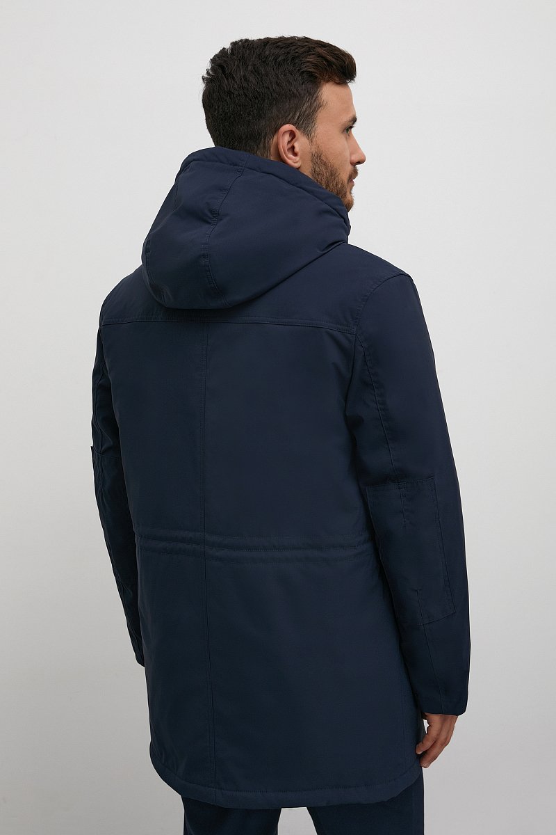 Утепленное пальто с капюшоном, Модель FAC21002, Фото №6